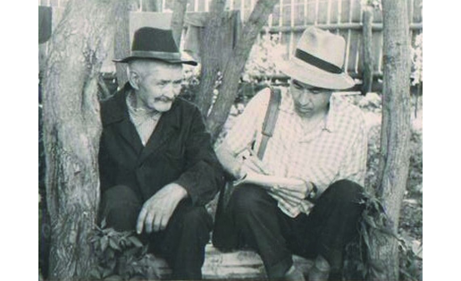 Научные экспедиции 1960-х гг. Экспедиции С.А. Галина: 1 – в Альшеевском районе. Scientific expeditions of 1960s. S.A. Galin’s expeditions to Alsheyevskiy district