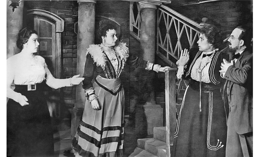 Сцена из спектакля “Враги” М.Горького A scene from the play titled Enemies by M.Gorky