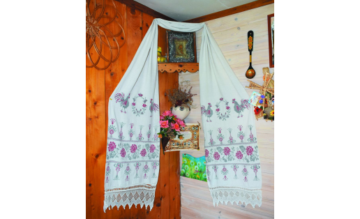 Покуть (Красный угол). Фото М.А. Пилипака, 2019 Pokut (Red corner). Sanzharovka village, Chishminskiy district. Photo by M.A. Pilipak